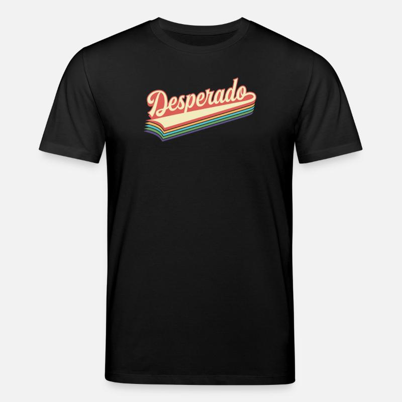 Desperado-Retro-Text - Stanley/Stella Unisex Bio-T-Shirt CREATOR  - Schwarz