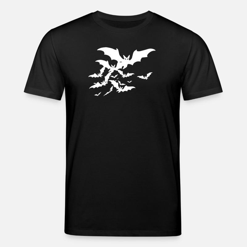 Bats - Stanley/Stella Unisex Bio-T-Shirt CREATOR  - Schwarz