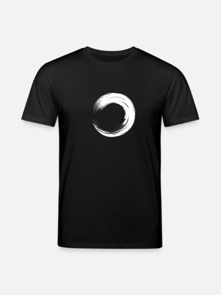 circle - Stanley/Stella CREATOR Unisex Organic T-Shirt - black