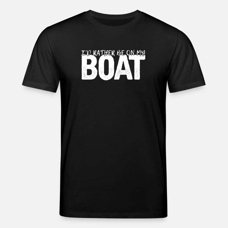 Bateau Bateau Capitaine Nautique - T-shirt bio CREATOR Stanley/Stella Unisexe - noir
