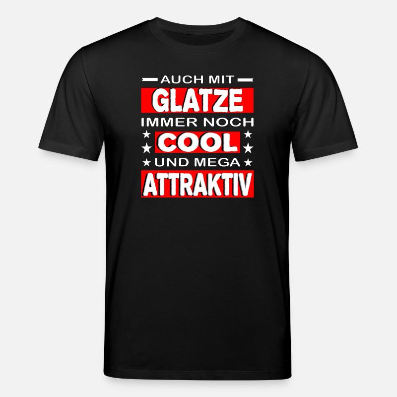 Glatze - Stanley/Stella Unisex Bio-T-Shirt CREATOR  - Schwarz