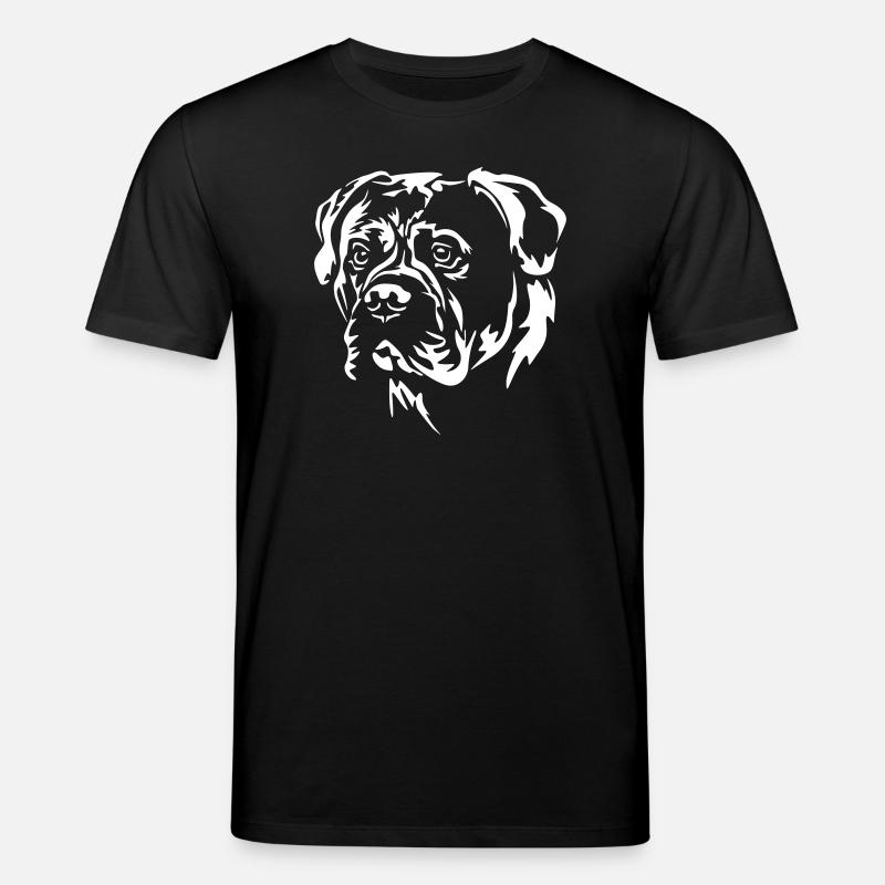 Bullmastiff Kopf "Black Edition" - Stanley/Stella Unisex Bio-T-Shirt CREATOR  - Schwarz
