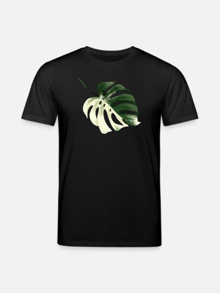 Conception premium Monstera - T-shirt bio CREATOR Stanley/Stella Unisexe - noir
