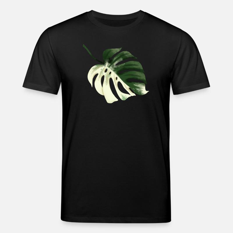 Monstera Premium Design - Stanley/Stella Unisex Bio-T-Shirt CREATOR  - Schwarz