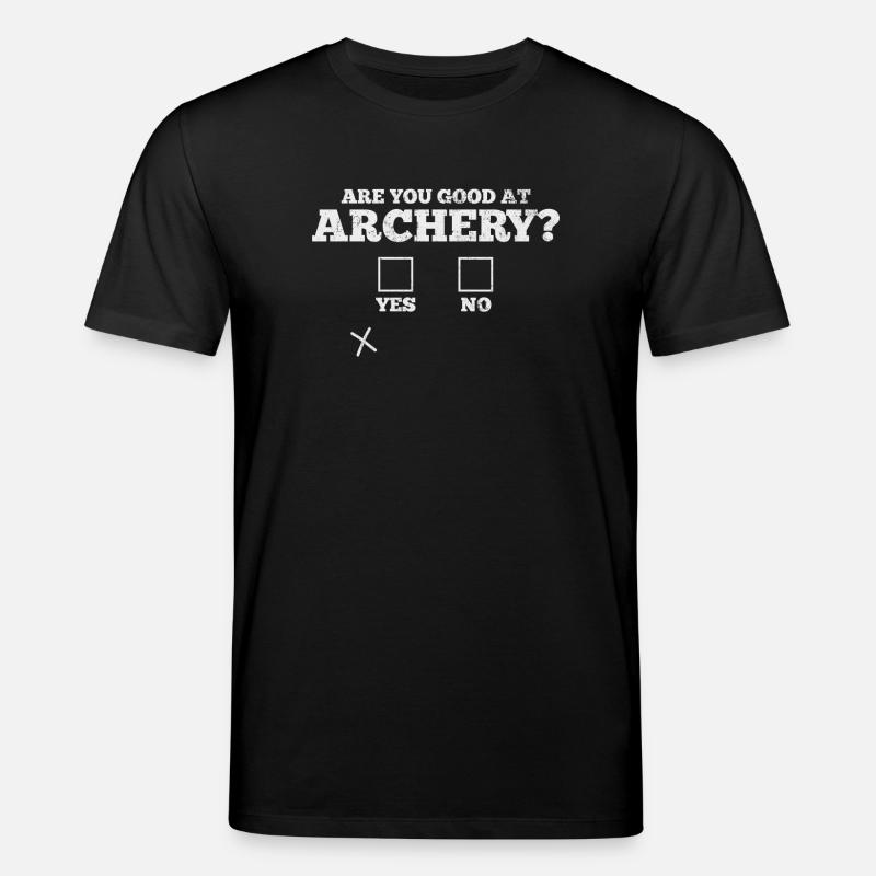 Tir à l’arc Archer - T-shirt bio CREATOR Stanley/Stella Unisexe - noir