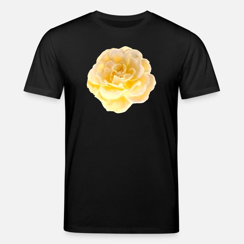 Rose Blume - Stanley/Stella Unisex Bio-T-Shirt CREATOR  - Schwarz