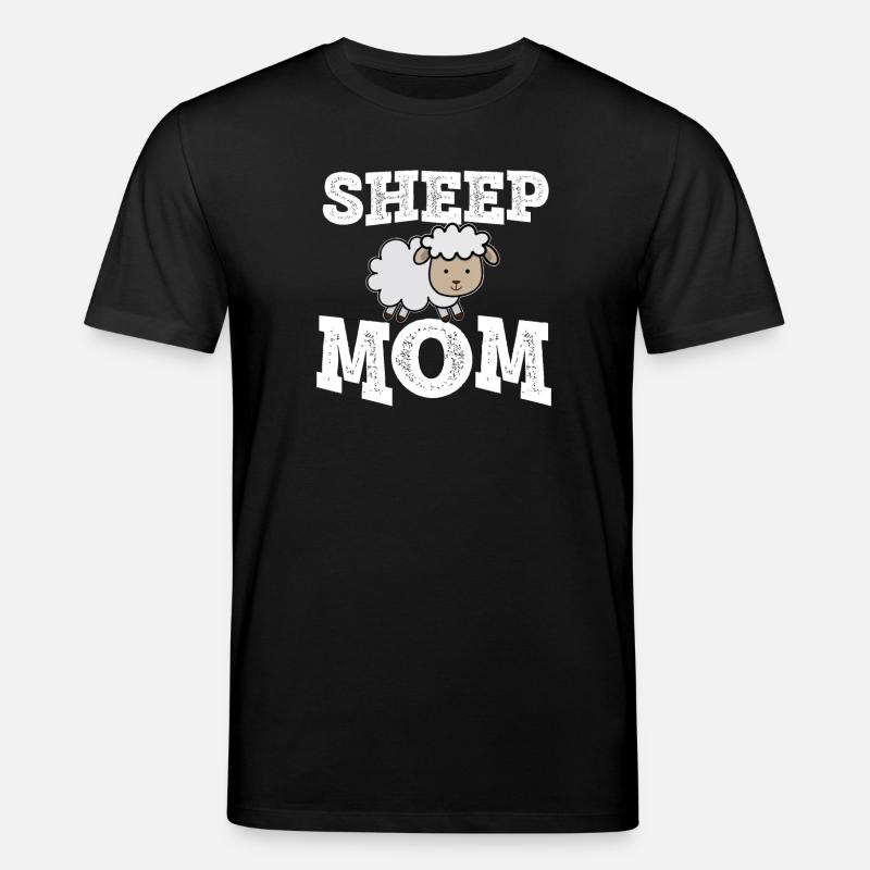 Sheep Mom - Stanley/Stella Unisex Bio-T-Shirt CREATOR  - Schwarz