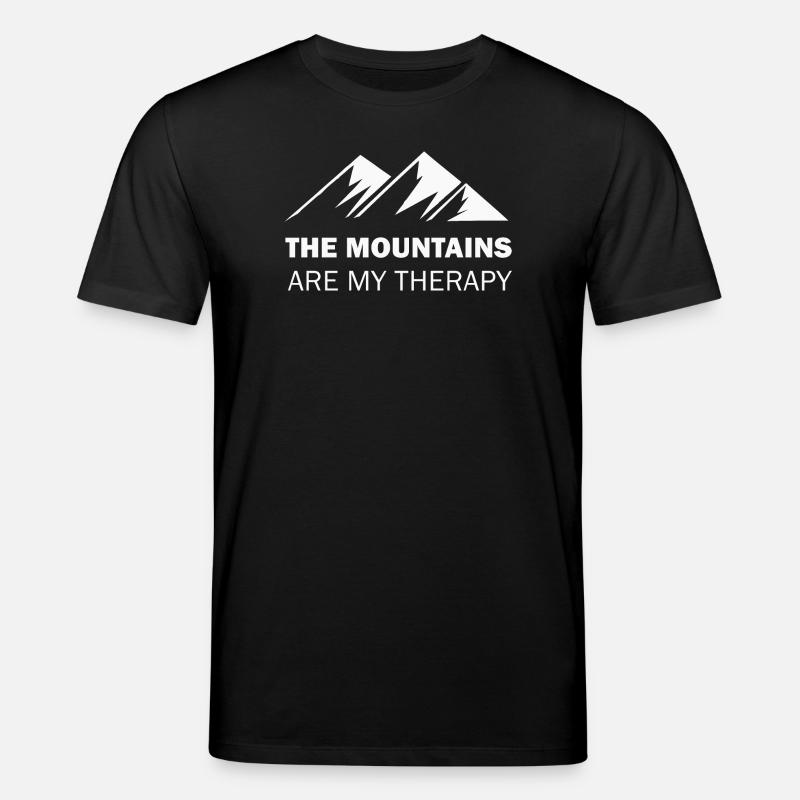 Berg Berge - Stanley/Stella Unisex Bio-T-Shirt CREATOR - Schwarz