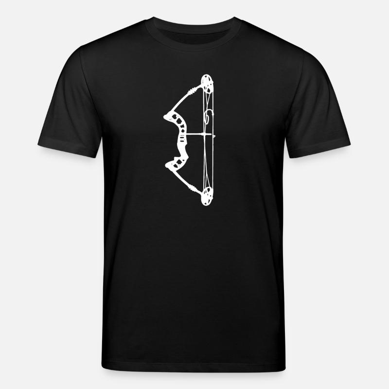 Bogenschießen Bogenjäger Bogenjagd - Stanley/Stella Unisex Bio-T-Shirt CREATOR  - Schwarz