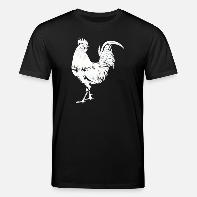Coq Poulet Coq - T-shirt bio CREATOR Stanley/Stella Unisexe - noir