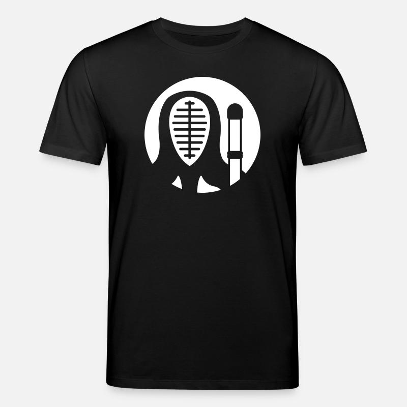 Kendo Kenjutsu Combat à l’épée - T-shirt bio CREATOR Stanley/Stella Unisexe - noir