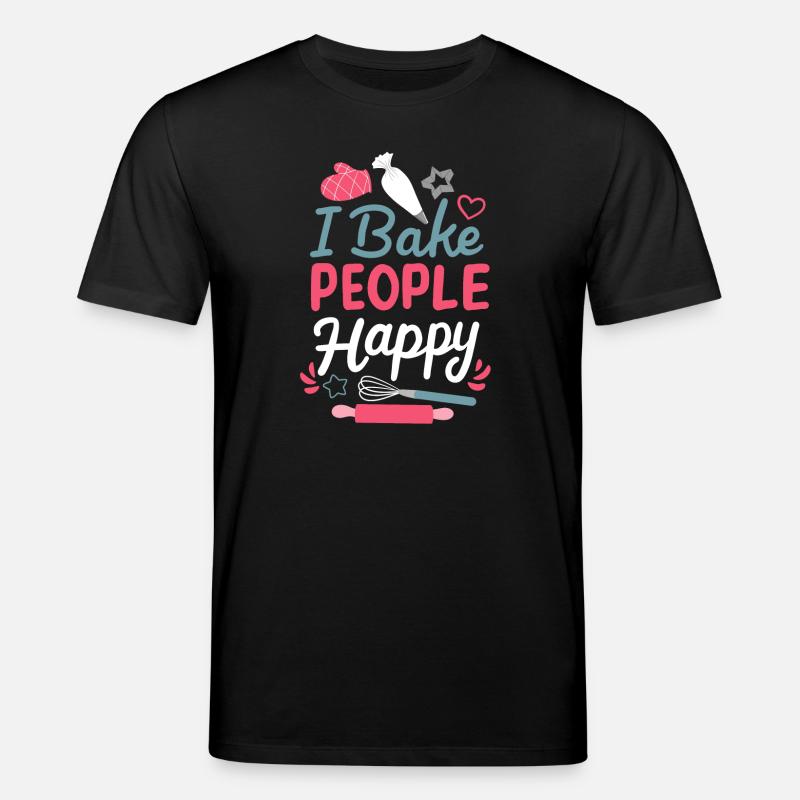 Backen Bäckerei Hobbybäcker - Stanley/Stella Unisex Bio-T-Shirt CREATOR  - Schwarz