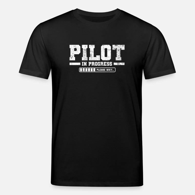 Student Pilot Flight School - Stanley/Stella CREATOR Unisex Organic T-Shirt - black
