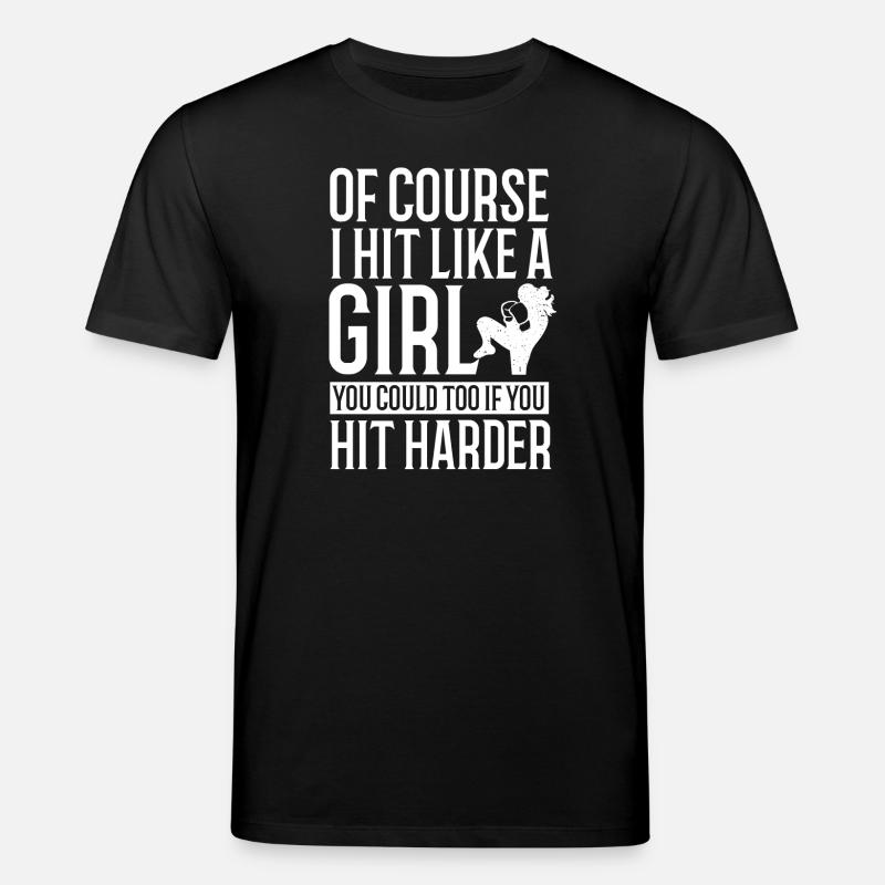 Kickboxing Boxer Kickboxer Muay Thai - T-shirt bio CREATOR Stanley/Stella Unisexe - noir
