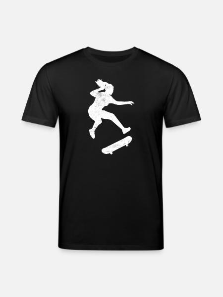 Skating Skater Skateboard Skate - Stanley/Stella CREATOR Unisex Organic T-Shirt - black