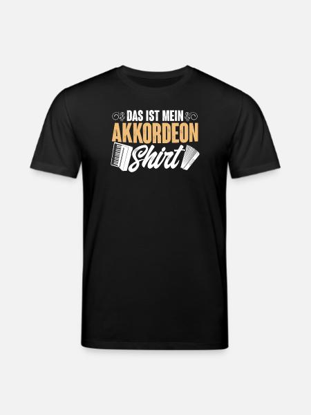 Akkordeon - Stanley/Stella Unisex Bio-T-Shirt CREATOR  - Schwarz
