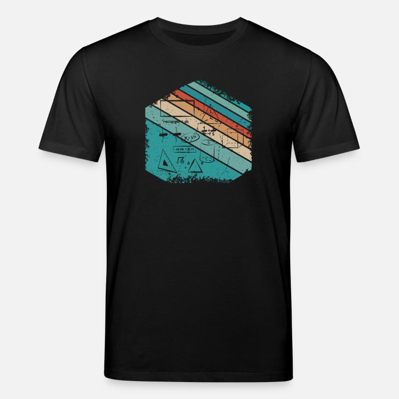 Math Teacher Lehrer Mathematik Design - Stanley/Stella Unisex Bio-T-Shirt CREATOR  - Schwarz