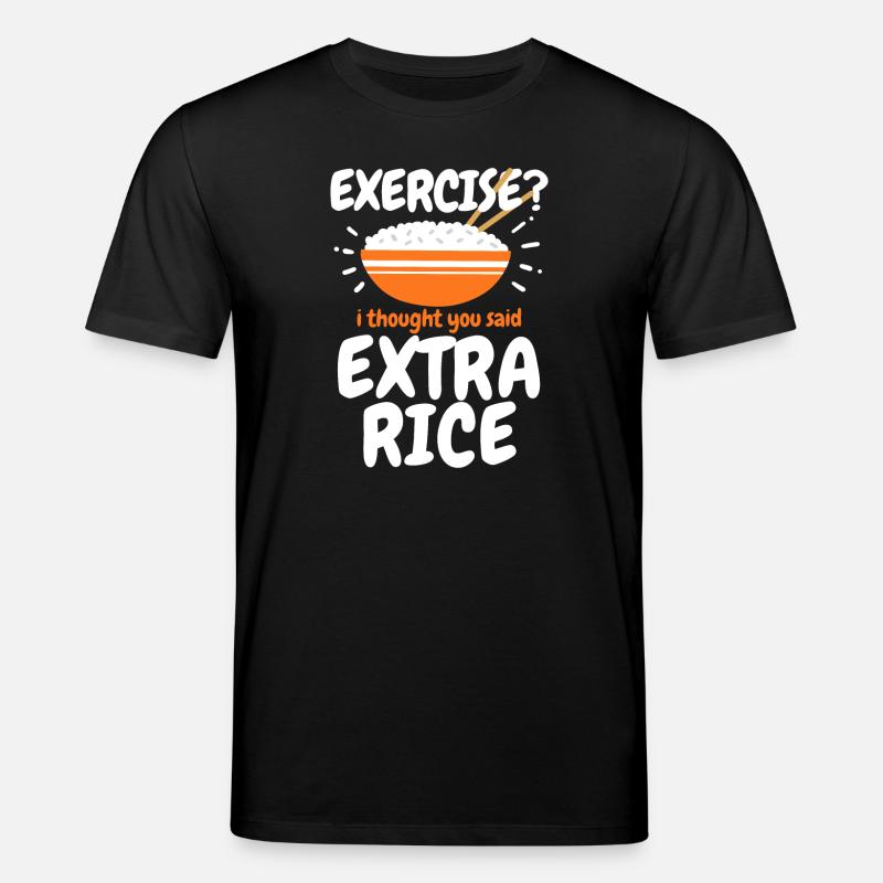 Riz Extra Riz Cuisine Philippine - T-shirt bio CREATOR Stanley/Stella Unisexe - noir