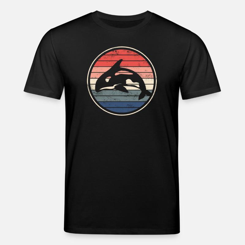 Orca Whale - Stanley/Stella CREATOR Unisex Organic T-Shirt - black