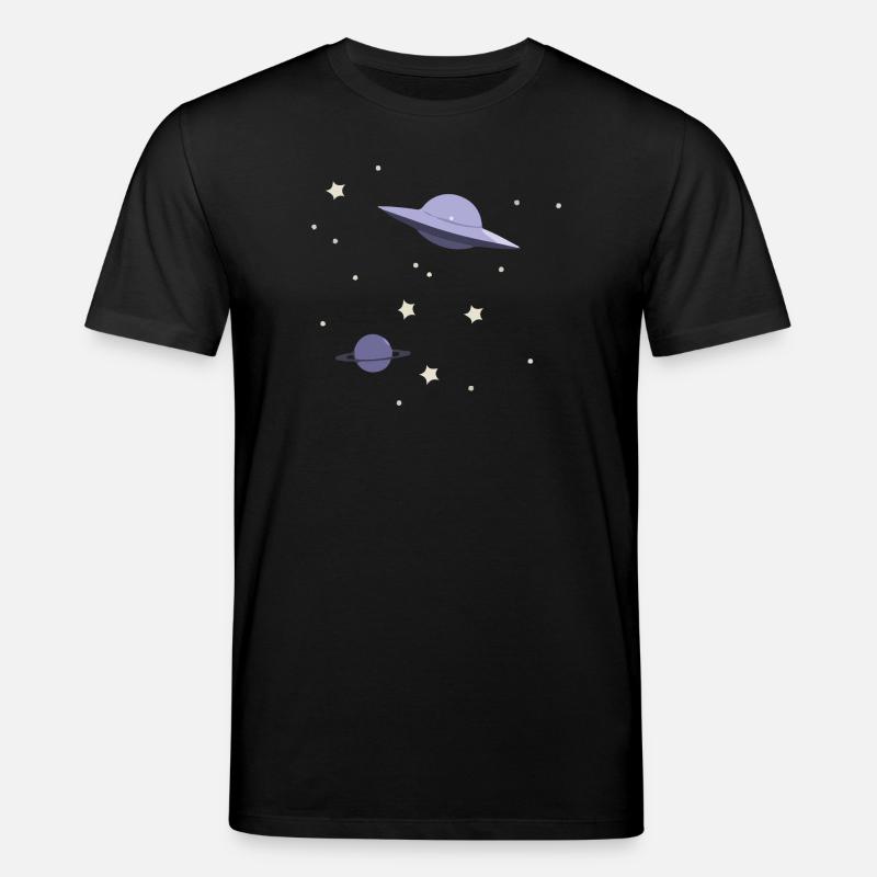 OVNI dans l’espace - T-shirt bio CREATOR Stanley/Stella Unisexe - noir