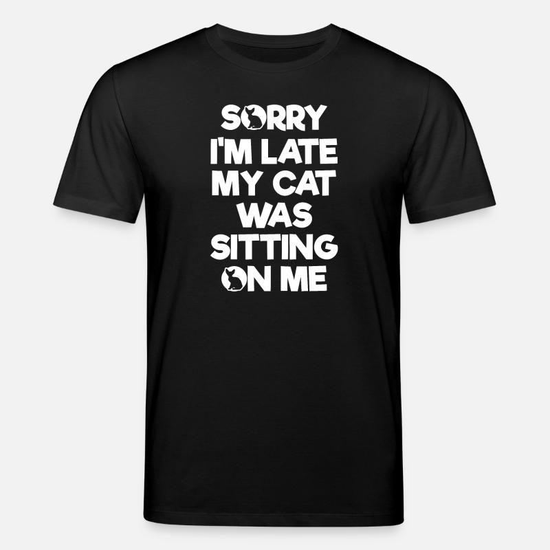 Katze Kätzchen - Stanley/Stella Unisex Bio-T-Shirt CREATOR  - Schwarz