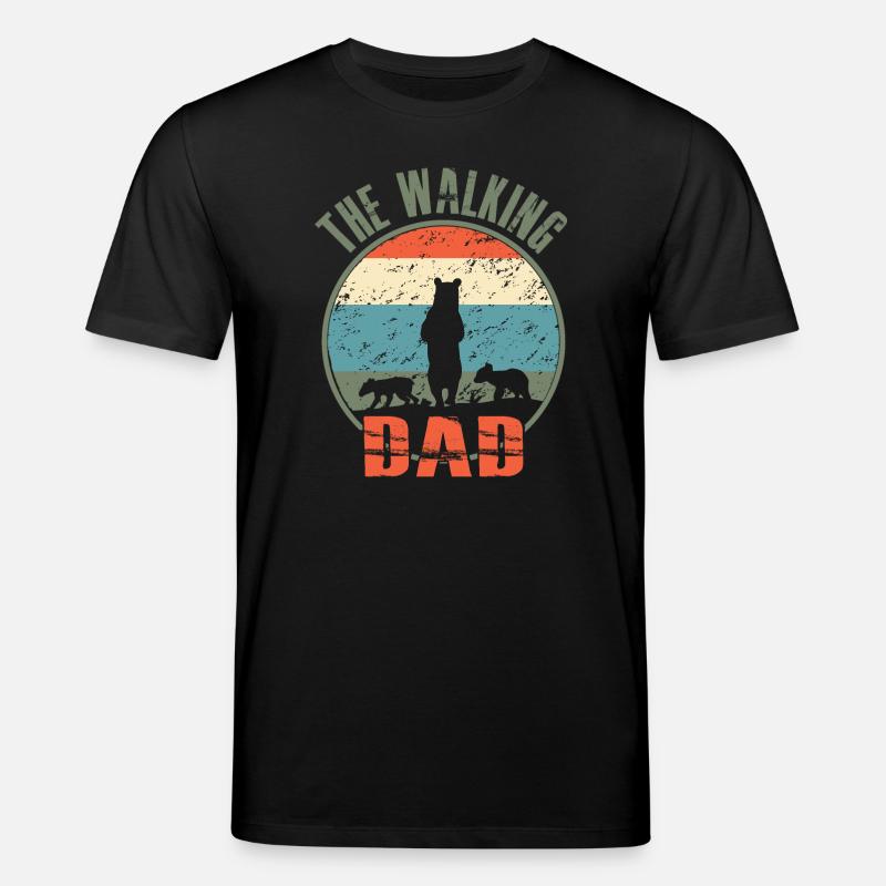 Le père de La Walking - T-shirt bio CREATOR Stanley/Stella Unisexe - noir