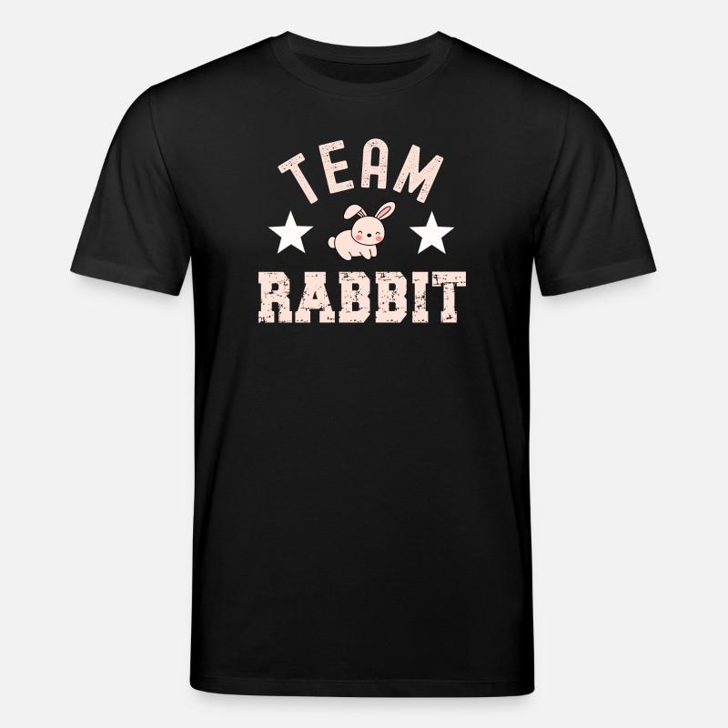 Rabbit Rabbit - Stanley/Stella CREATOR Unisex Organic T-Shirt - black