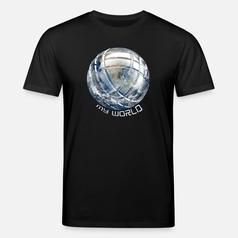 Die Petanque - Stanley/Stella Unisex Bio-T-Shirt CREATOR  - Schwarz