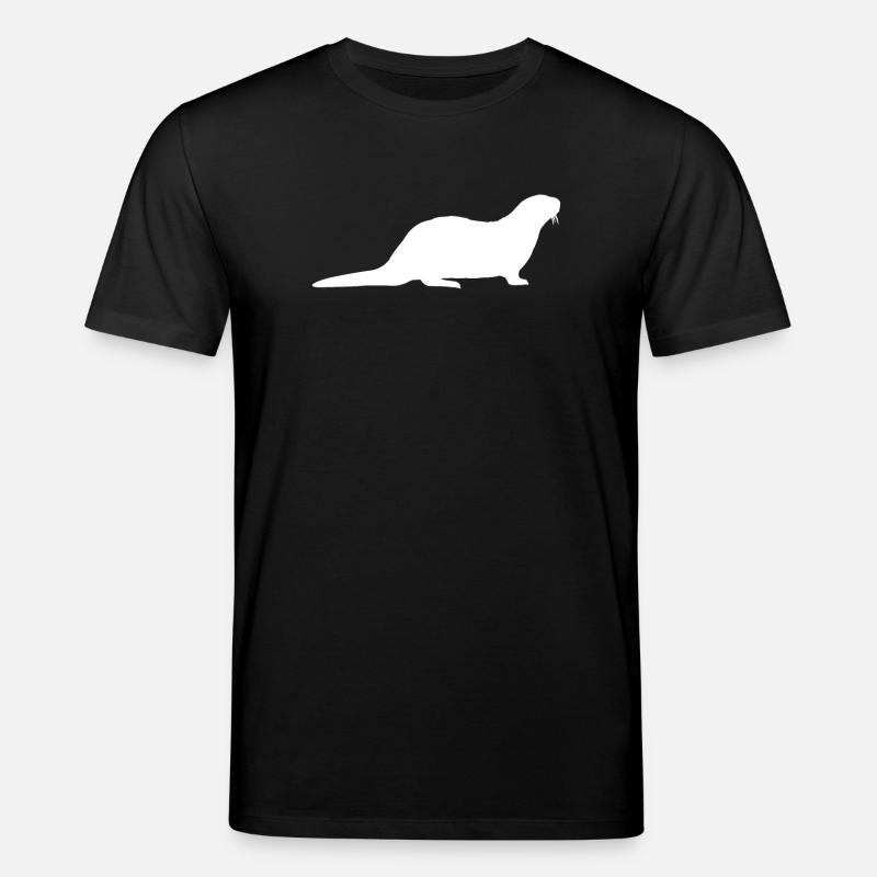 Otter - Stanley/Stella Unisex Bio-T-Shirt CREATOR  - Schwarz