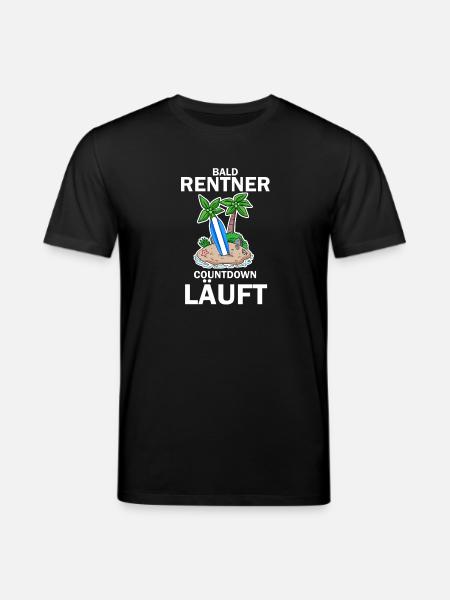 Rentner Countdown - Stanley/Stella Unisex Bio-T-Shirt CREATOR - Schwarz