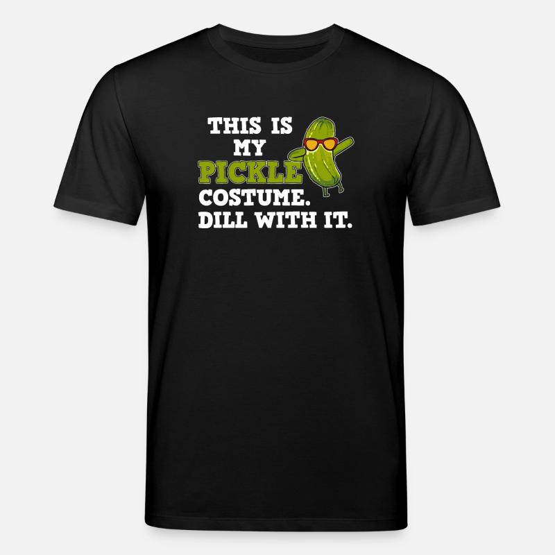 Gurken Gurke Kostüm - Stanley/Stella Unisex Bio-T-Shirt CREATOR  - Schwarz