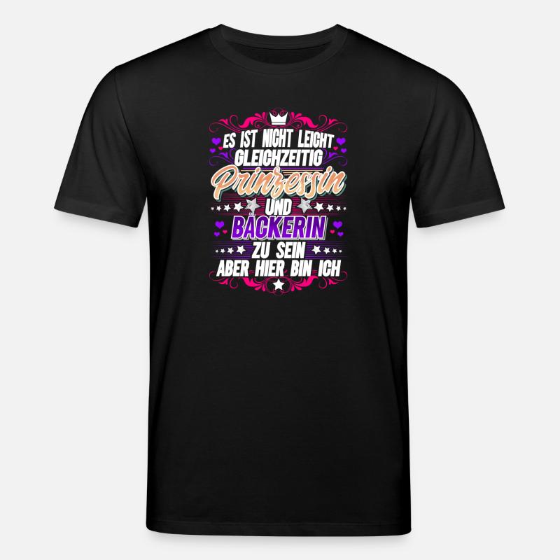 Bäckerin - Stanley/Stella Unisex Bio-T-Shirt CREATOR - Schwarz