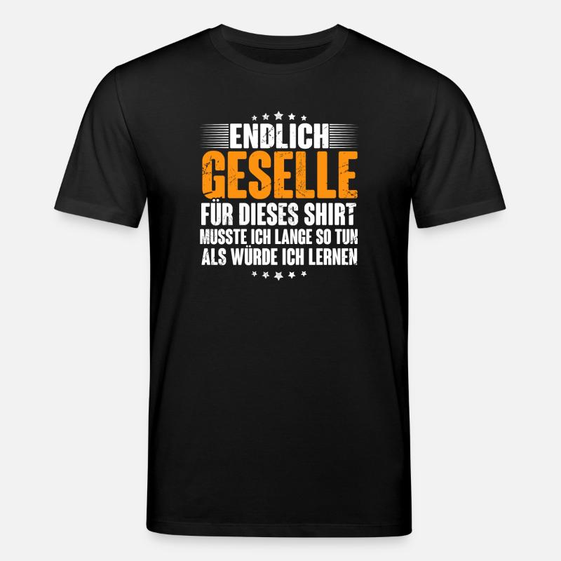 Geselle Gesellenprüfung - Stanley/Stella Unisex Bio-T-Shirt CREATOR - Schwarz