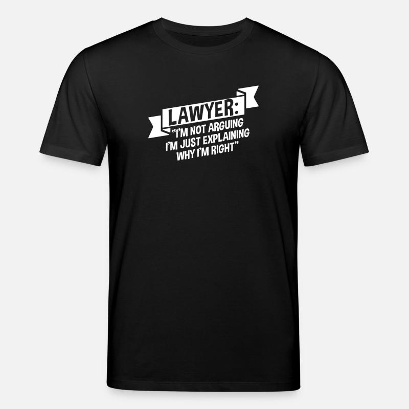 Anwalt Jurist - Stanley/Stella Unisex Bio-T-Shirt CREATOR  - Schwarz