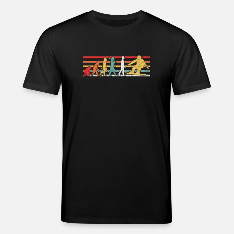 Snowboarder Snowboard - Stanley/Stella Unisex Bio-T-Shirt CREATOR  - Schwarz
