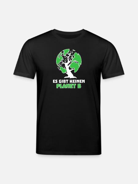 Baum Mutter Erde Planet Umwelt Statement - Stanley/Stella Unisex Bio-T-Shirt CREATOR - Schwarz