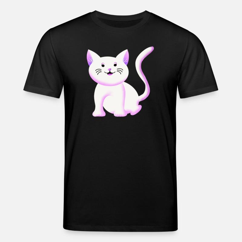 Chaton mignon | Chat | Cadeau - T-shirt bio CREATOR Stanley/Stella Unisexe - noir