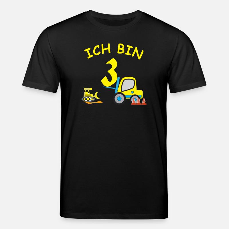 Ich bin 3 - Stanley/Stella Unisex Bio-T-Shirt CREATOR - Schwarz