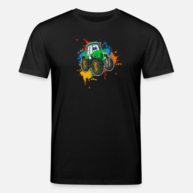 Traktor - Stanley/Stella Unisex Bio-T-Shirt CREATOR  - Schwarz