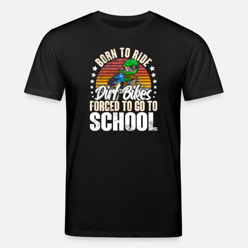 Motocross - Stanley/Stella Unisex Bio-T-Shirt CREATOR - Schwarz
