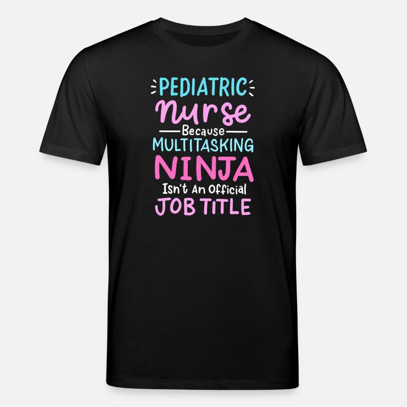 Kinderkrankenschwester - Stanley/Stella Unisex Bio-T-Shirt CREATOR  - Schwarz