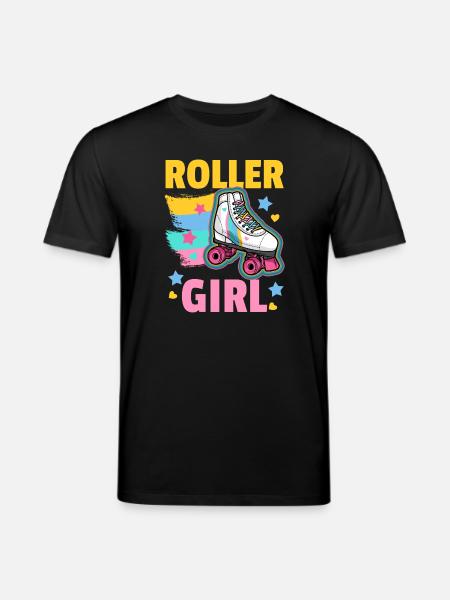 Rollschuhe Roller Girl - Stanley/Stella Unisex Bio-T-Shirt CREATOR - Schwarz