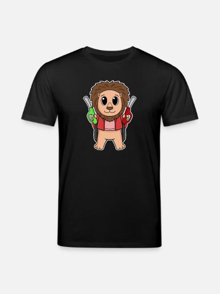 Tankstation ledsager Löwe tankstation - Stanley/Stella CREATOR økologisk unisex-T-shirt - sort