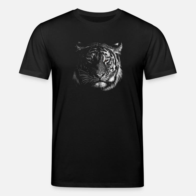 Tiger - Stanley/Stella Unisex Bio-T-Shirt CREATOR  - Schwarz