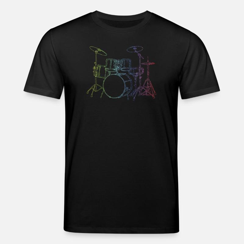 Drumset Sticks Drummer Drums Drummer - T-shirt bio CREATOR Stanley/Stella Unisexe - noir