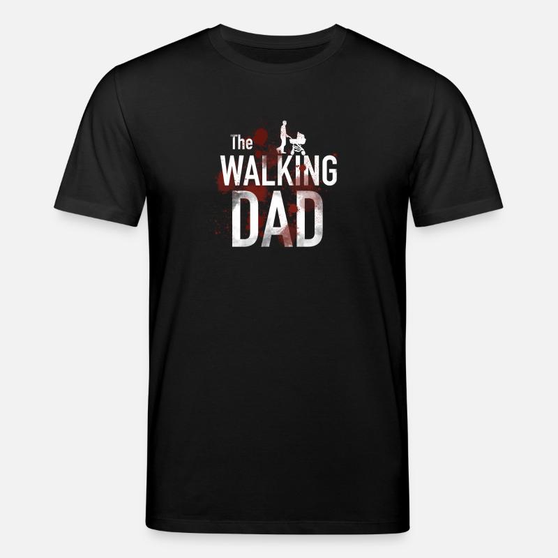 The walking Dad - Stanley/Stella Unisex Bio-T-Shirt CREATOR  - Schwarz
