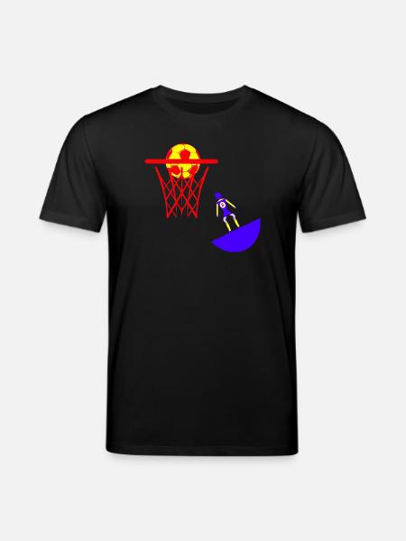 Subbuteo basketball basket basket - Stanley/Stella CREATOR Unisex Organic T-Shirt - black