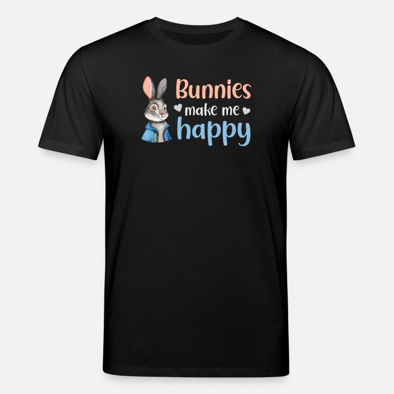 Rabbit Rabbit - Stanley/Stella CREATOR Unisex Organic T-Shirt - black