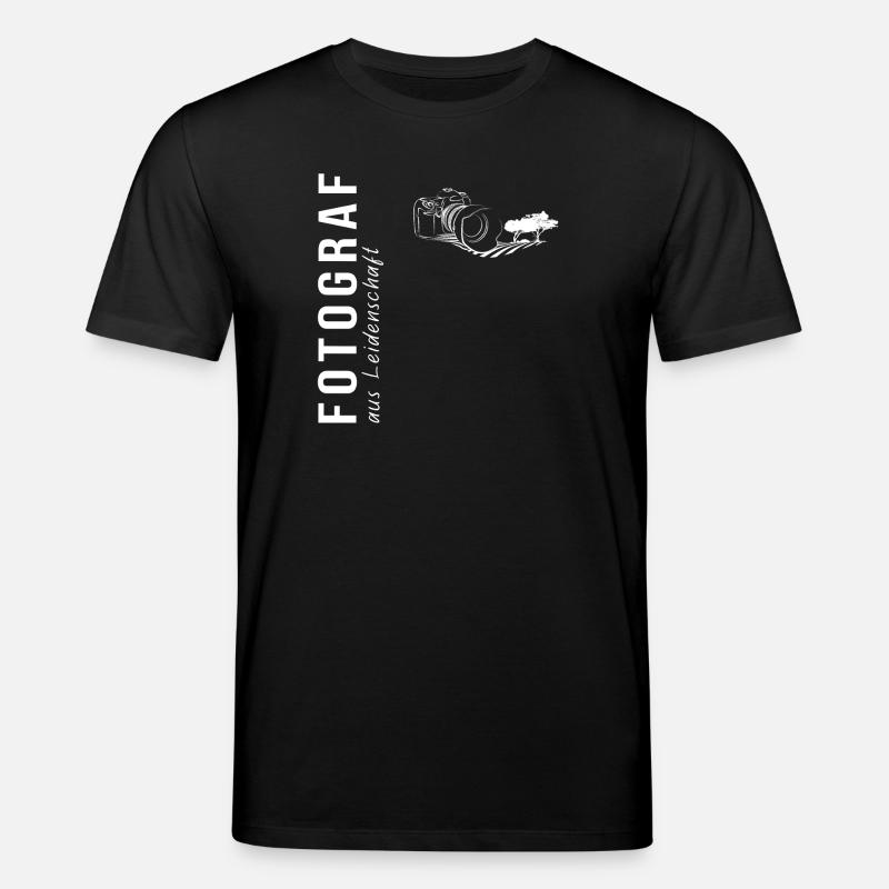 Fotograf aus Leidenschaft - Stanley/Stella Unisex Bio-T-Shirt CREATOR  - Schwarz
