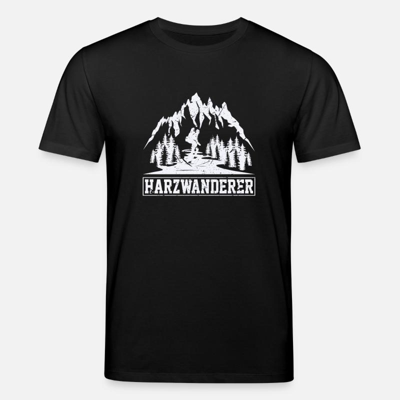 Harzwanderer - Stanley/Stella Unisex Bio-T-Shirt CREATOR  - Schwarz